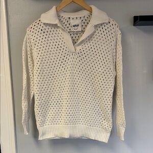 Aerie Crochet Sweater